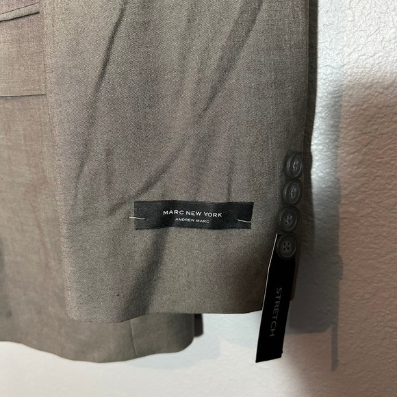 Marc New York Blazer Sport Coat Stretch Modern Fit Business Casual 38R - Picture 4 of 6
